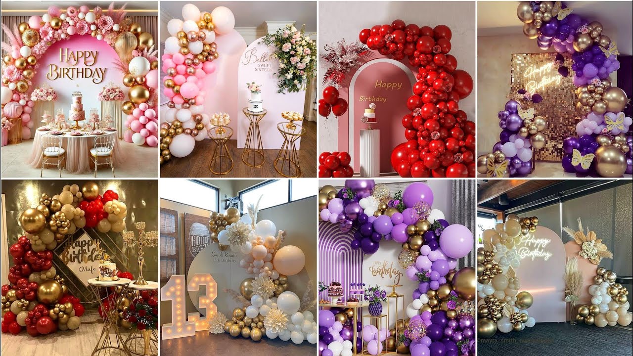 Elegant Birthday Decoration Ideas/Party Decorations/Girls Birthday Party Decoration