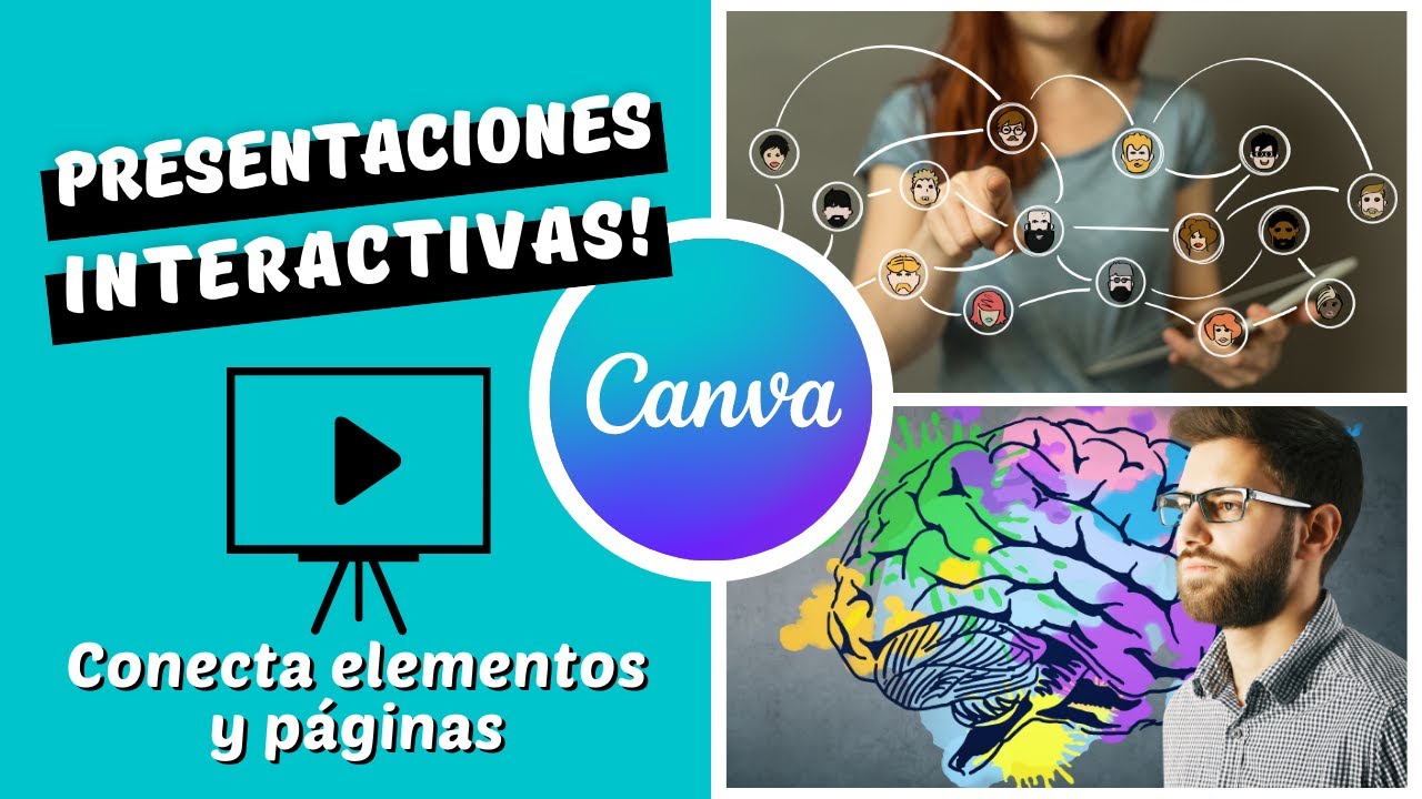 Presentaciones Interactivas en Canva: Cómo crear un Mapa Mental o Red Conceptual👌