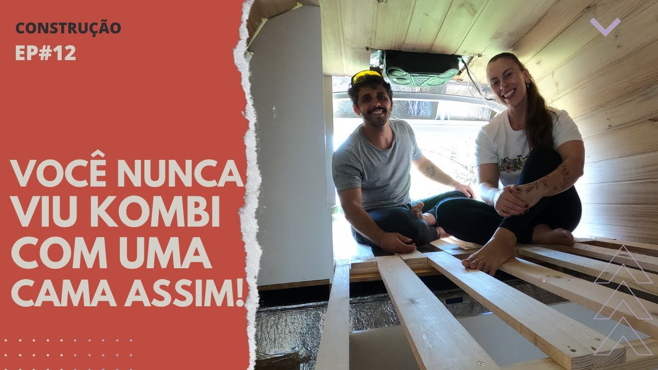 Kombi Home com CAMA EXTENSÍVEL  | CONSTRUÇÃO KOMBI HOME  | C.E.12