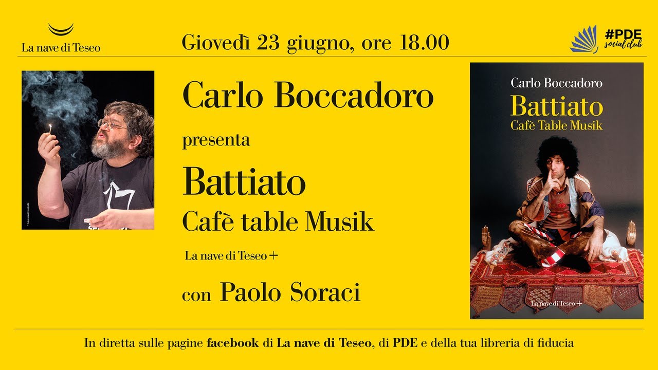 Carlo Boccadoro | Battiato. Caf&egrave; Table Musik