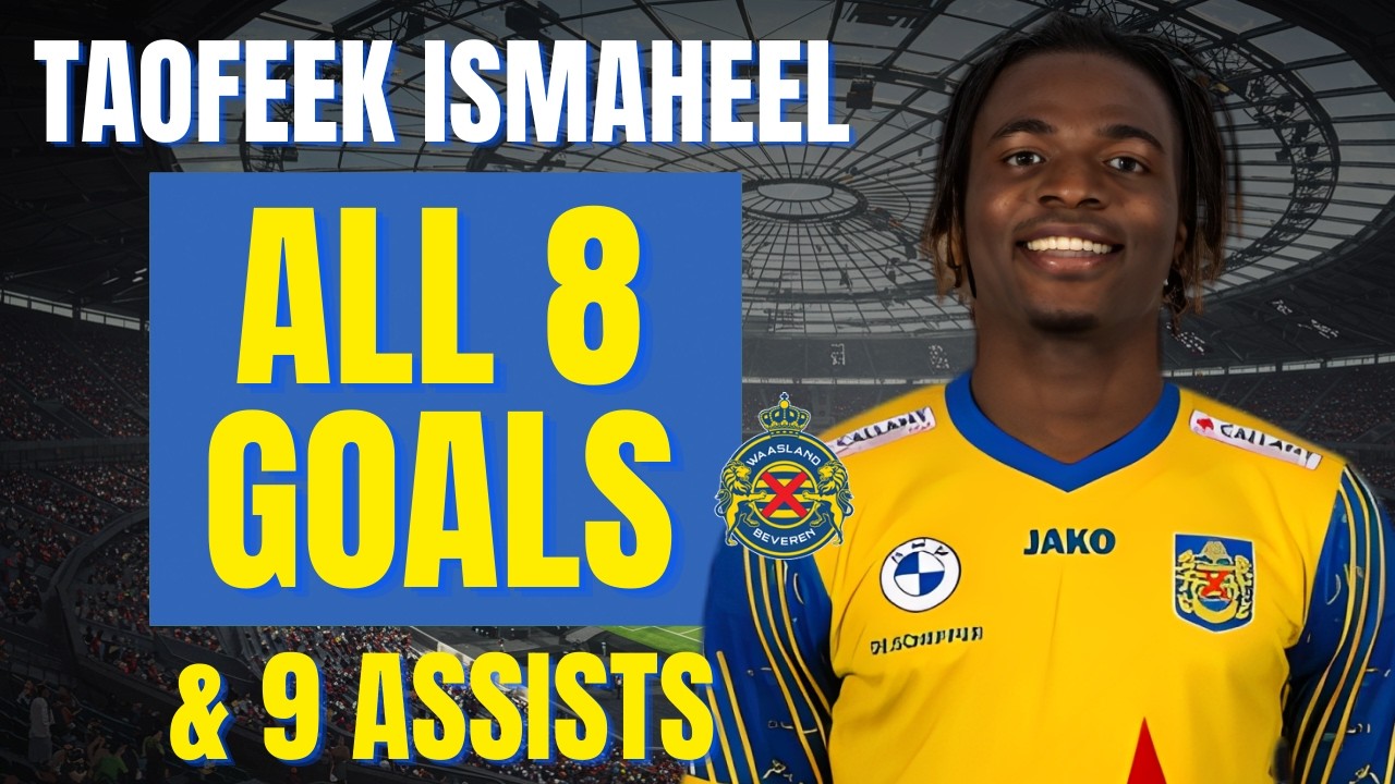 Taofeek Ismaheel - ALL 8 GOALS & ASSISTS FOR SK BEVEREN | Skills & Highlights