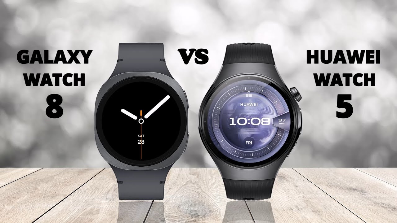 SAMSUNG GALAXY WATCH 8 VS HUAWEI WATCH 5