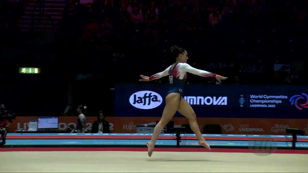 HOLASOVA Aneta (CZE) - 2022 Artistic Worlds, Liverpool (GBR) - Qualifications Floor Exercise