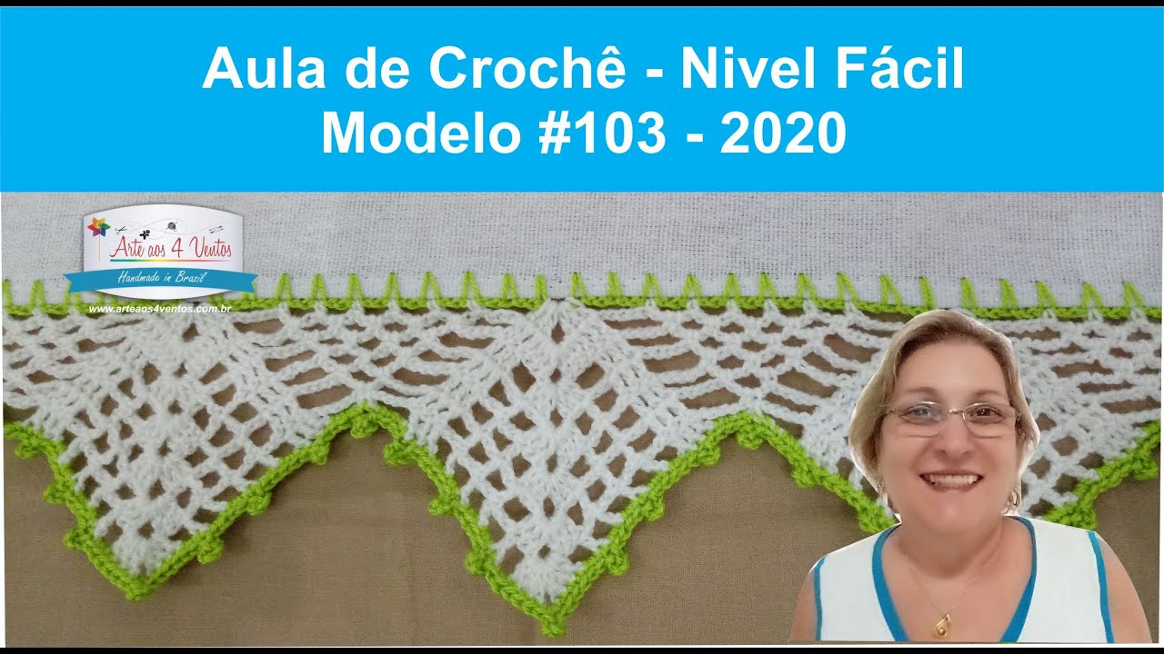 Bico de Crochê para o Natal - Fácil - Passo a Passo - 103