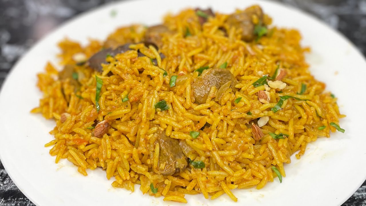 La fameuse KABSA 🍛 Riz le plus parfumé et goûteux du monde !