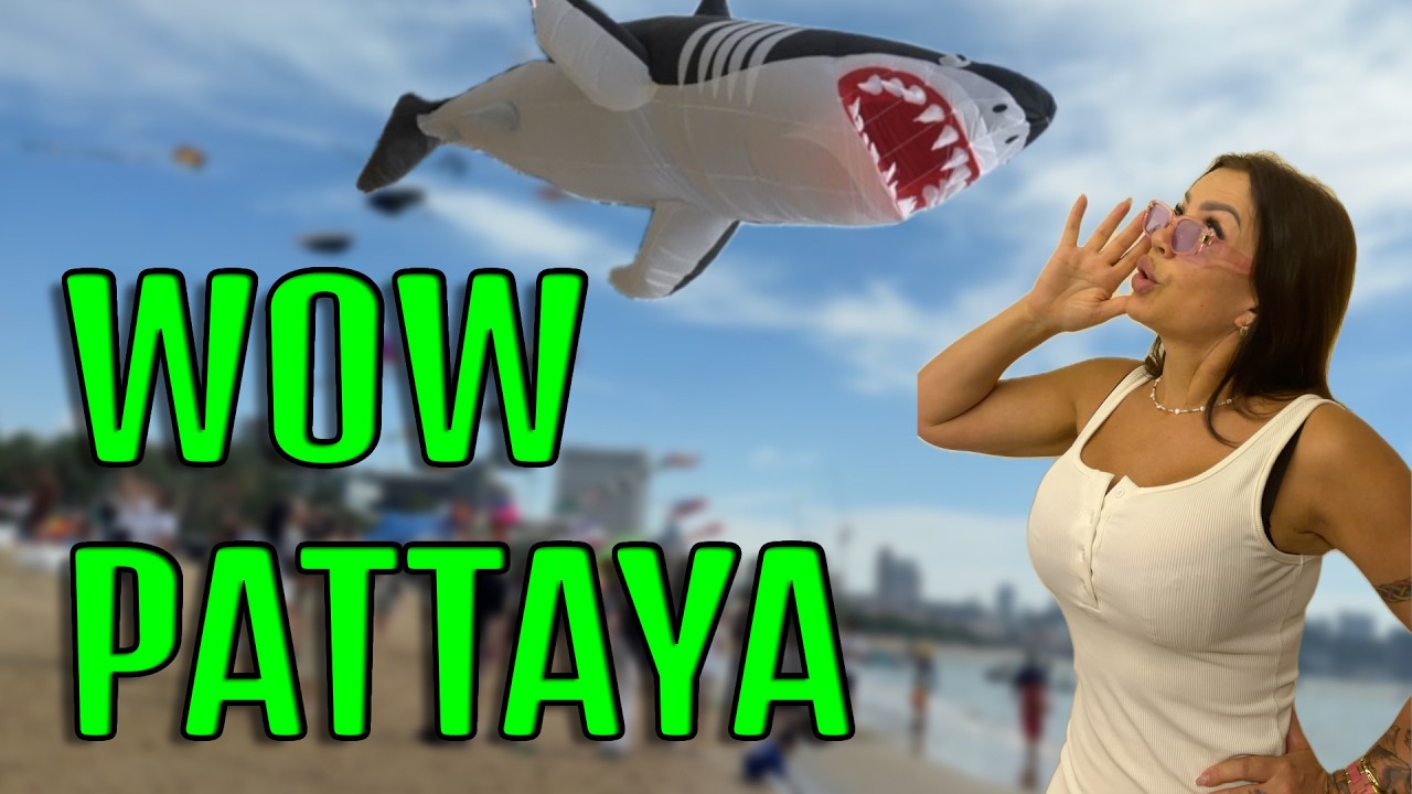 Festival latawców w Pattaya Thailandia.