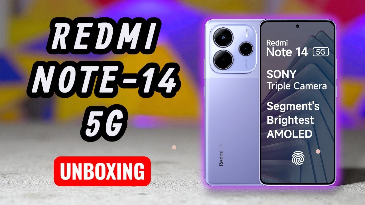 Распаковка и первые впечатления от REDMI NOTE 14 - 5G #redmi #redminote145g #redminote14series #x...