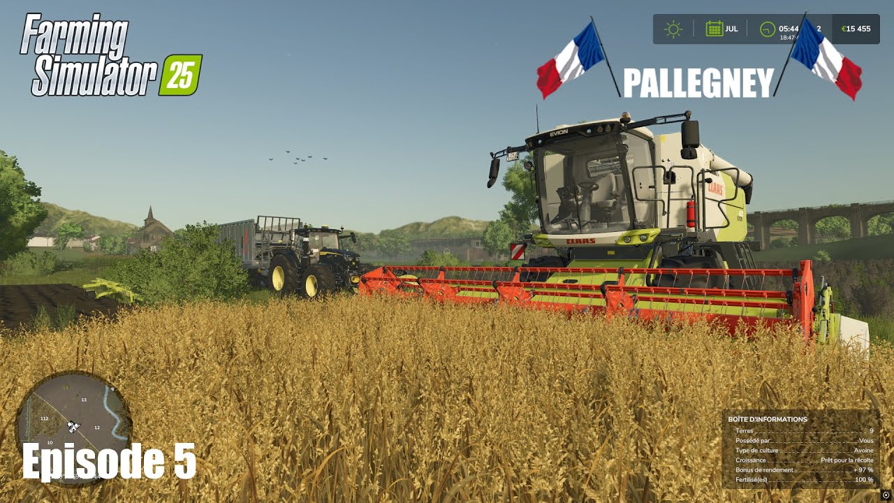 FS 25 || MAP PALLEGNEY # 5 ||  LES MOISSON D'AVOINE