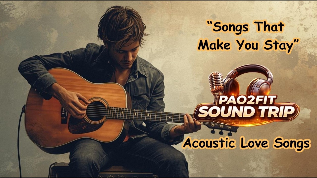 Songs That Make You Stay | Romantic Acoustic Love Songs | 🎶 PAO2FIT SOUNDTRIP ORIGINAL MUSIC🎶🎵🎼