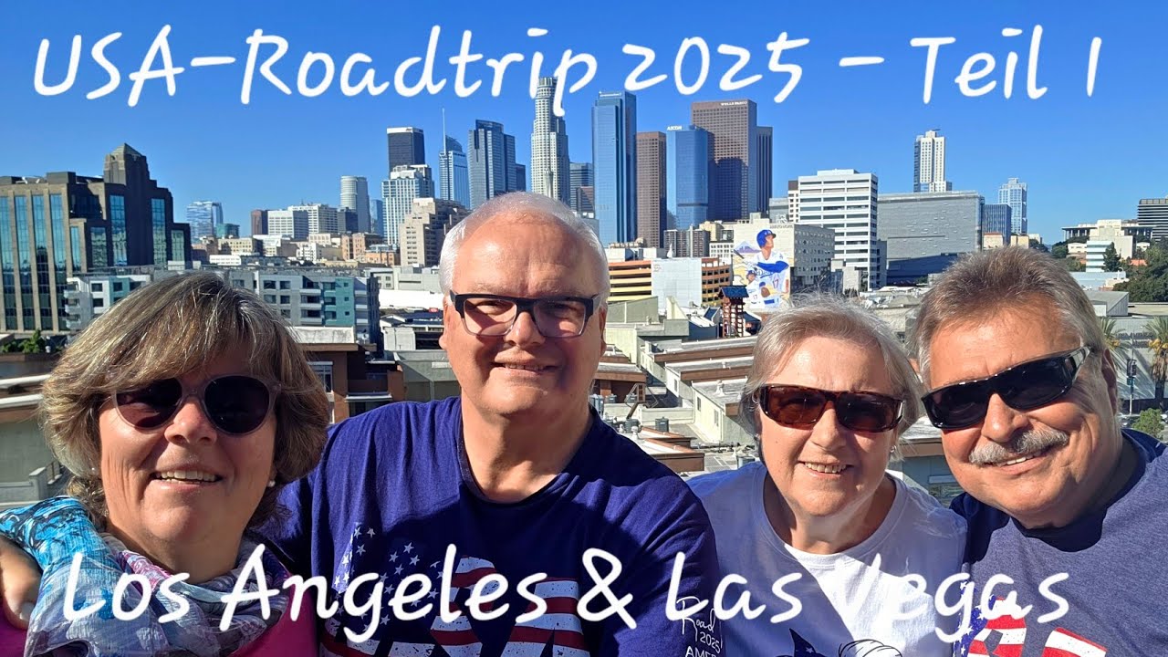 USA Roadtrip 2025 Teil 1 - von Los Angeles nach Las Vegas mit dem Mietwagen