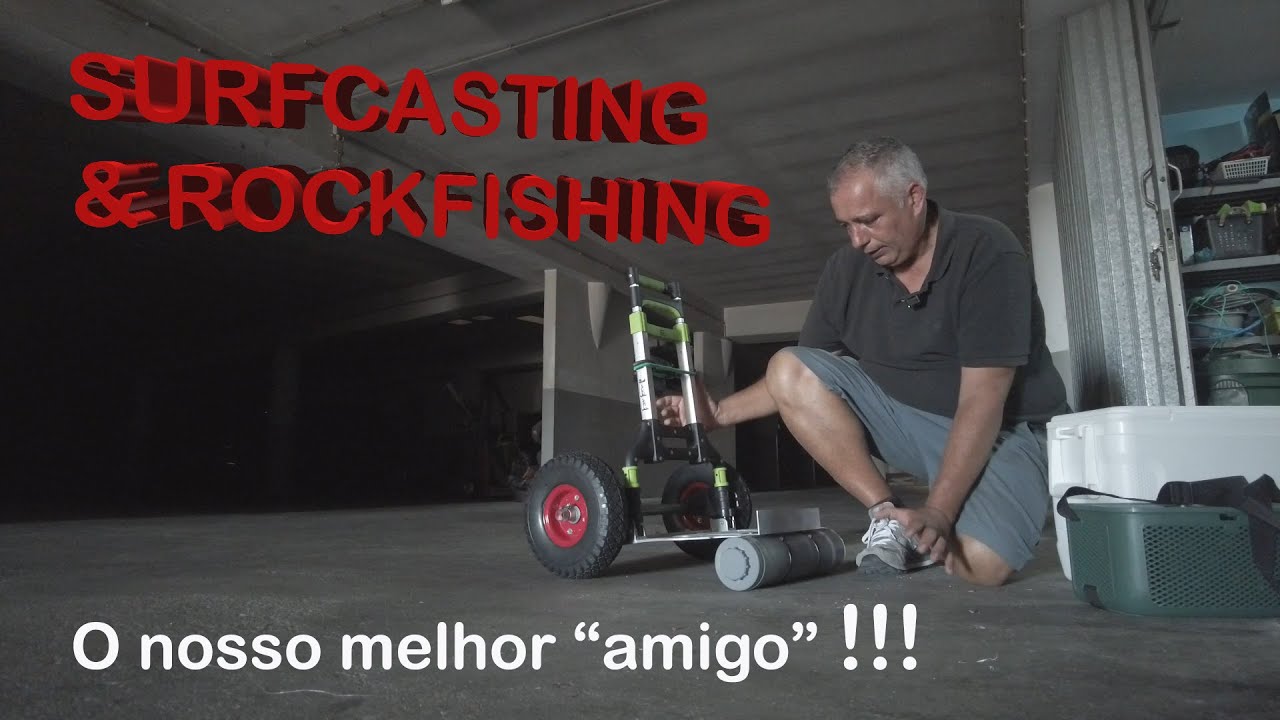Surfcasting carro de pesca
