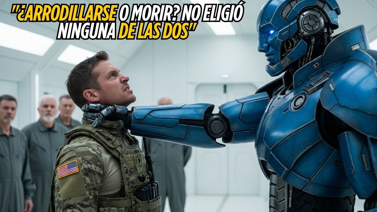 Soldado Galáctico: “Arrodíllate o Muere”… el Marine Estadounidense Solo Sonrió