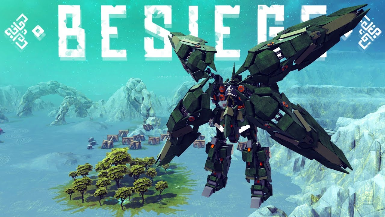 Natural Disaster Simulator, Largest Plane Bomber & Middle Earth In Besiege - Besiege Best Creations
