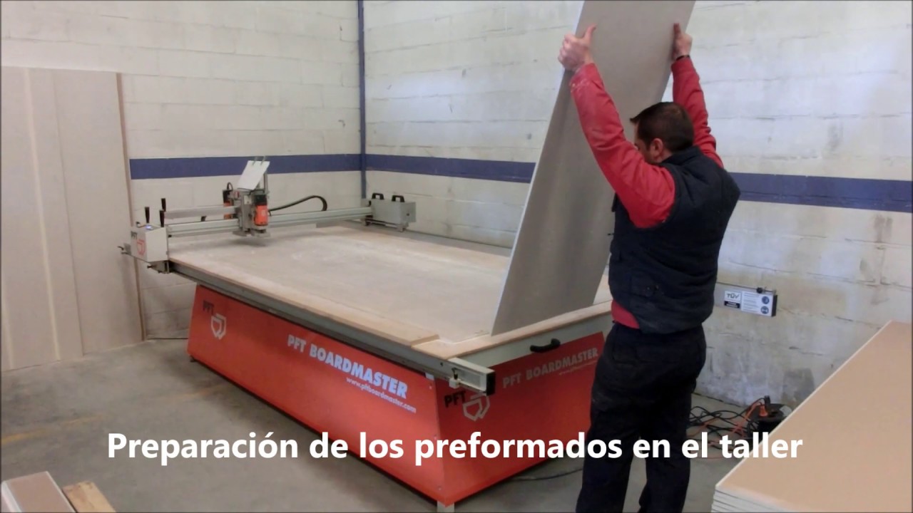 Preformados PYL para luces indirectas e instalación / Plasterboard prefabs for indirect lightning