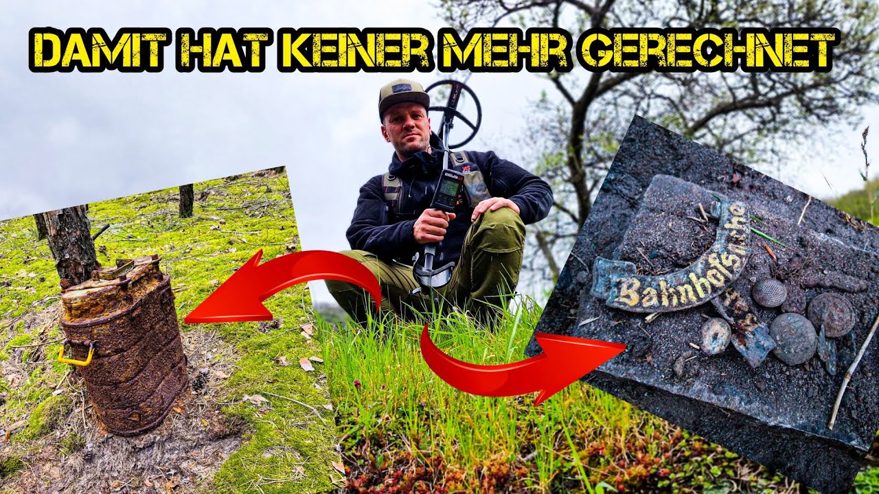 1945 Das letzte Aufgebot  Sondeln mit dem Metalldetektor zwischen den froten