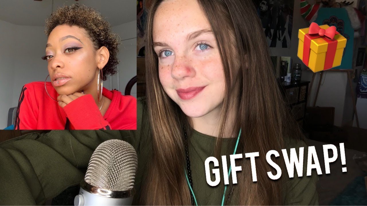 ASMR~ CHRISTMAS GIFT SWAP W/ Chynaunique 🎁