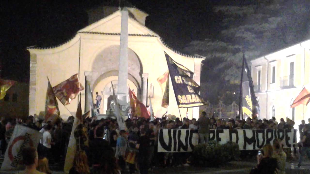 Corteo dei tifosi del Benevento Calcio - Parte Terza