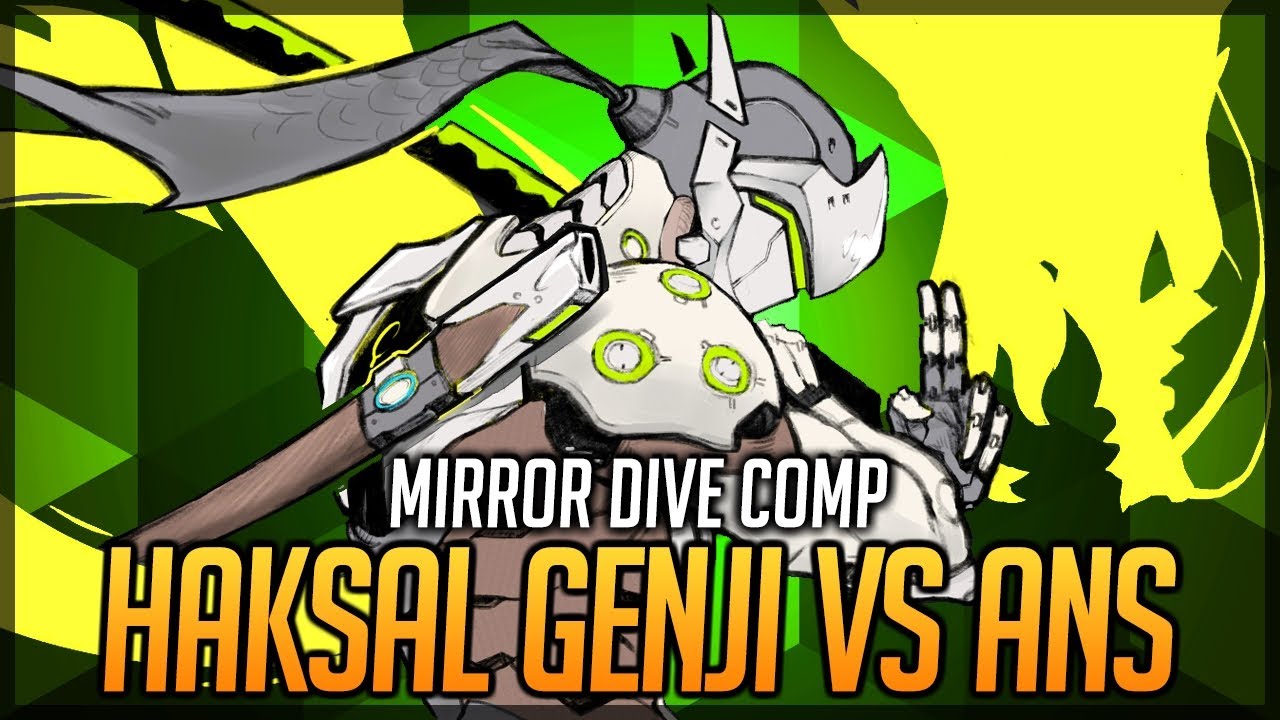 Haksal Genji VS ANS - Mirror Dive Comp In Korea Sever