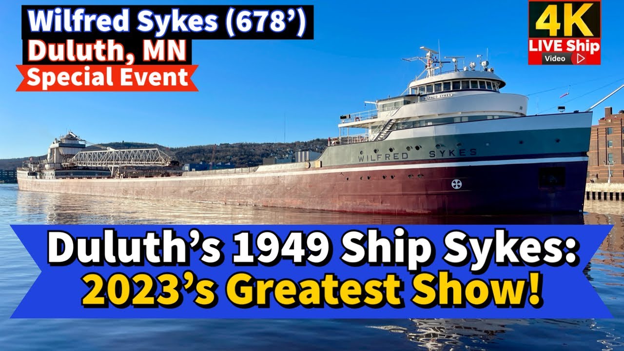 ⚓️Duluth's 1949 Ship Sykes: 2023's Greatest Show!