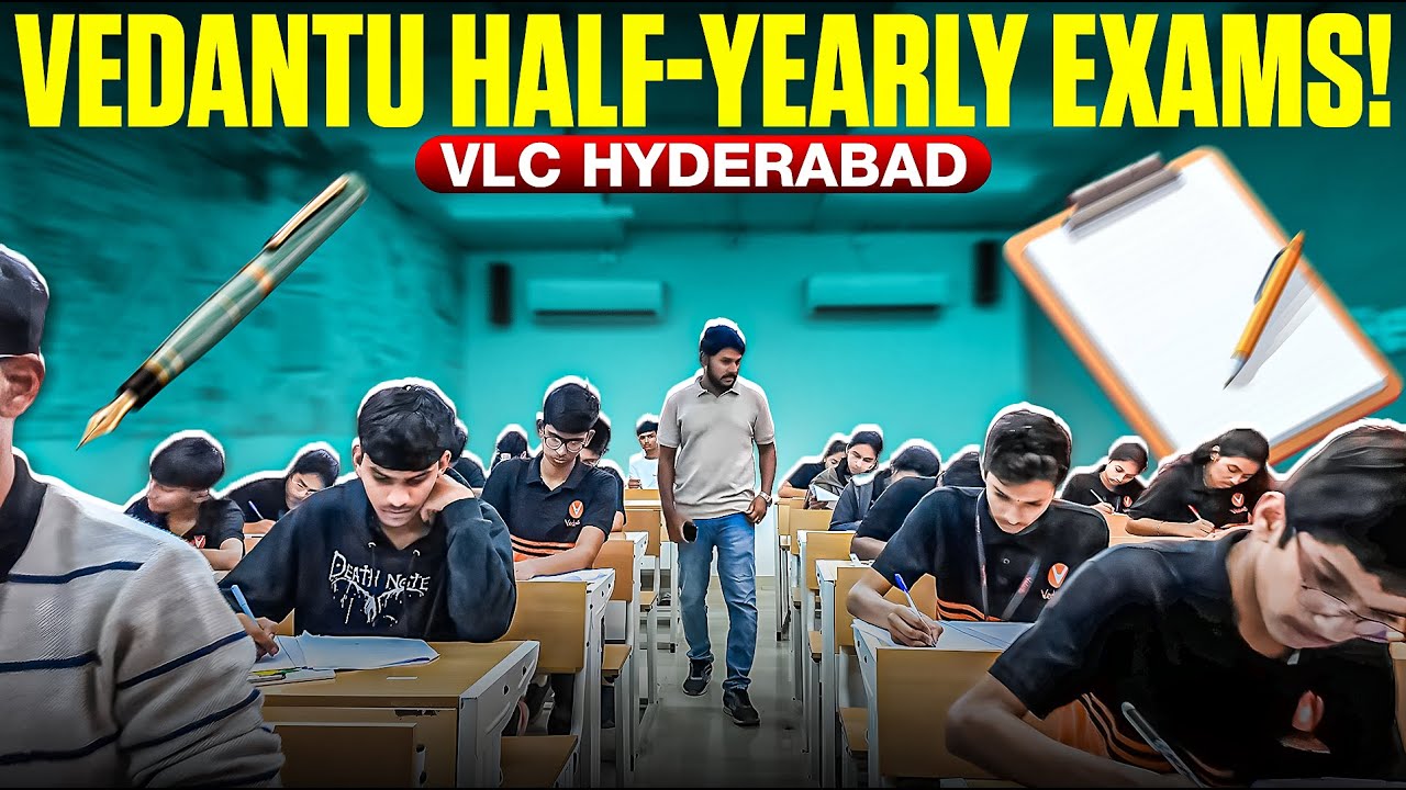 How Half Yearly Exams Are Conducted at Vedantu Learning Centre Madhapur #vedantu #vedantutelugu