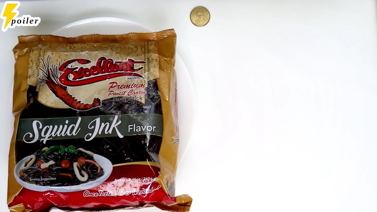 菲律賓 EXCELLENT 菲式廣東炒麵 墨魚風味 EXCELLENT BRAND PREMIUM PANCIT CANTON FLOUR STICK SQUID INK FLAVOR