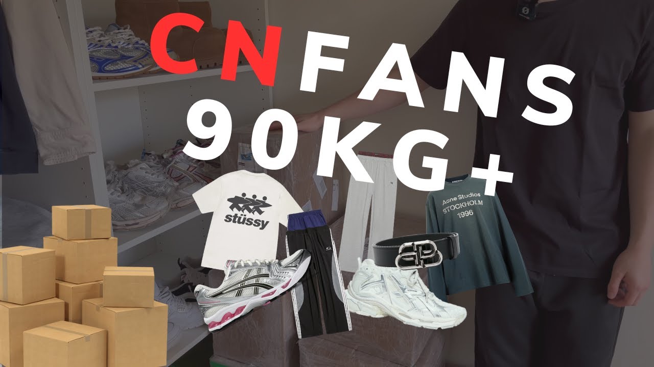 90KG+ INSANE CNFANS HAUL UNBOXING | Rep Haul Unboxing
