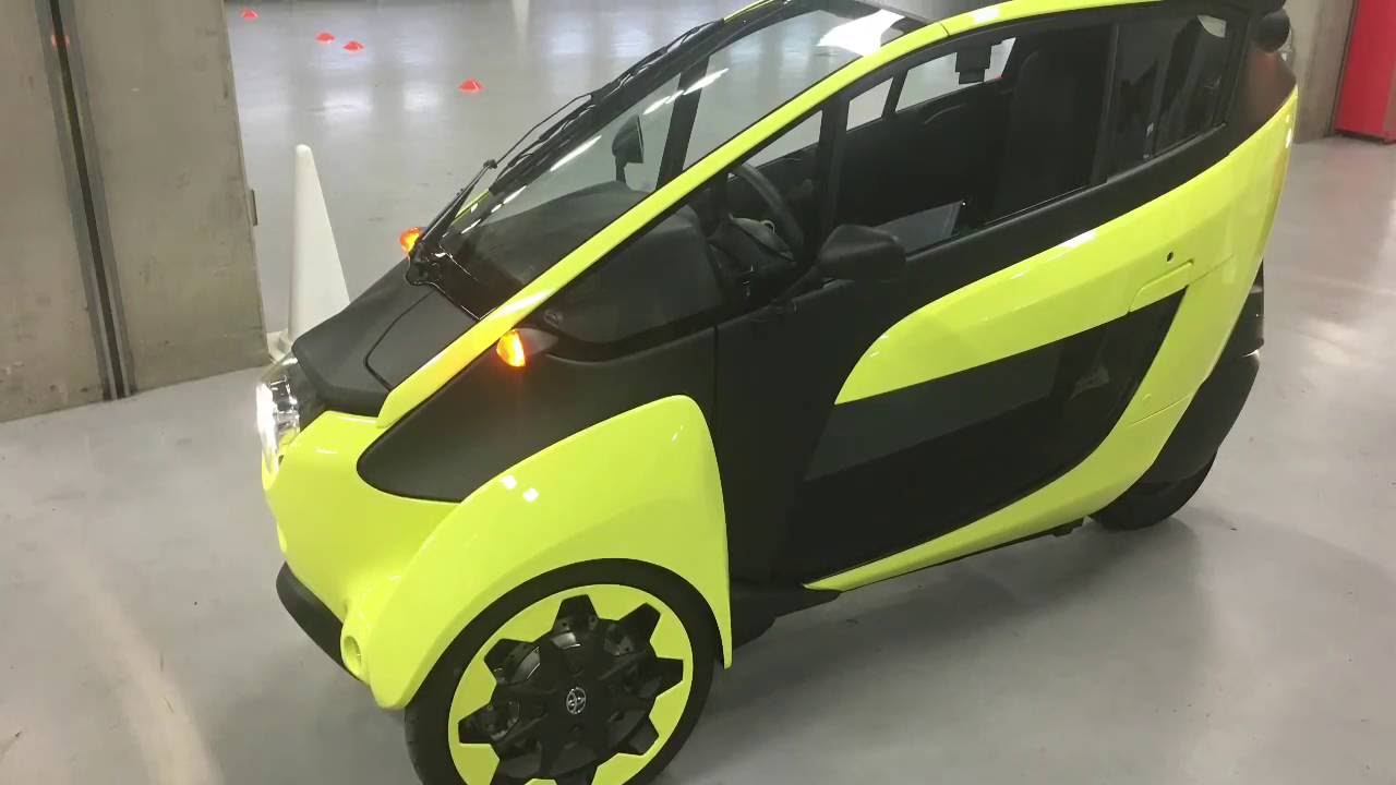 Toyota i-ROAD ลองขับ ไม่ได้ลองขี่