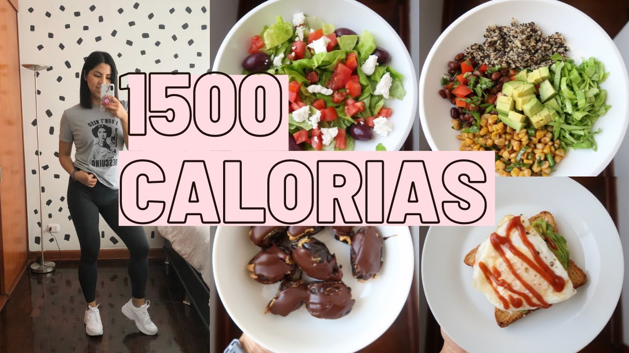 1500 CALORIAS DE TODO LO QUE COMI HOY | Michela Perleche