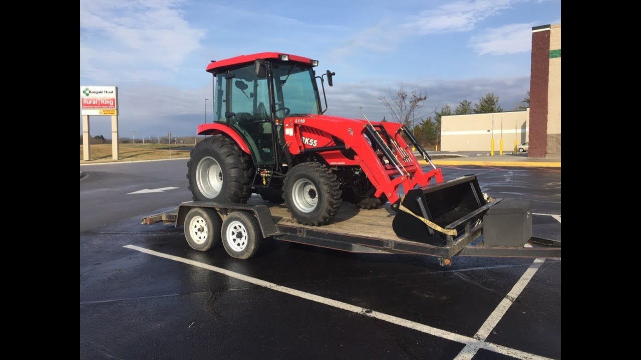 Rural King RK55HST Tractor, my first review of the RK55