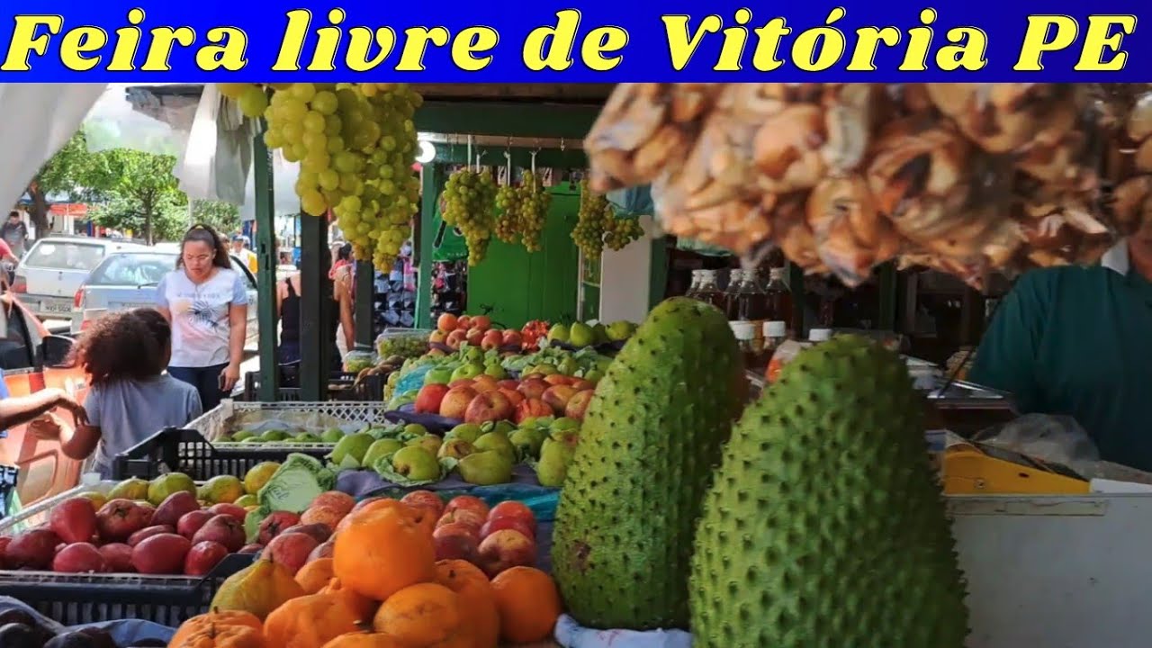 Melhor vídeo da feira livre de Vitória de Santo Antão PE, Como você nunca viu