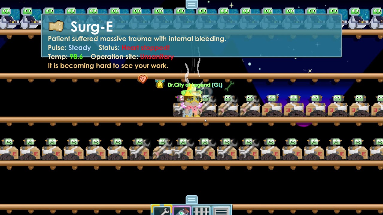Growtopia Surgery - How to cure Massive Trauma (Shortcut)