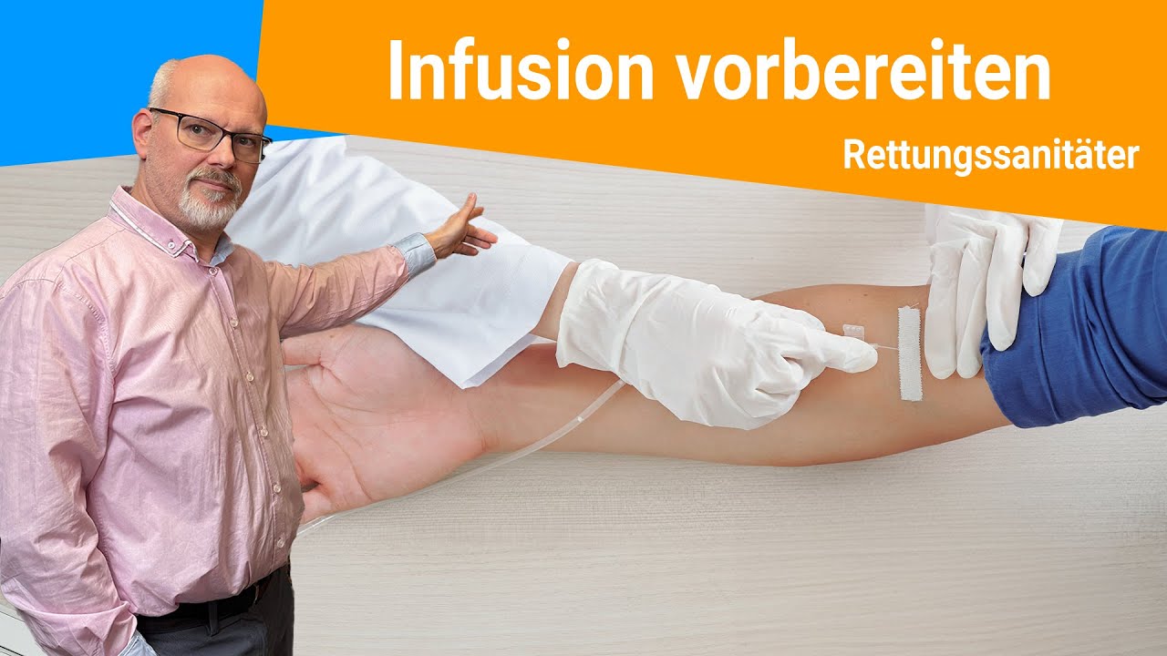 Infusion vorbereiten