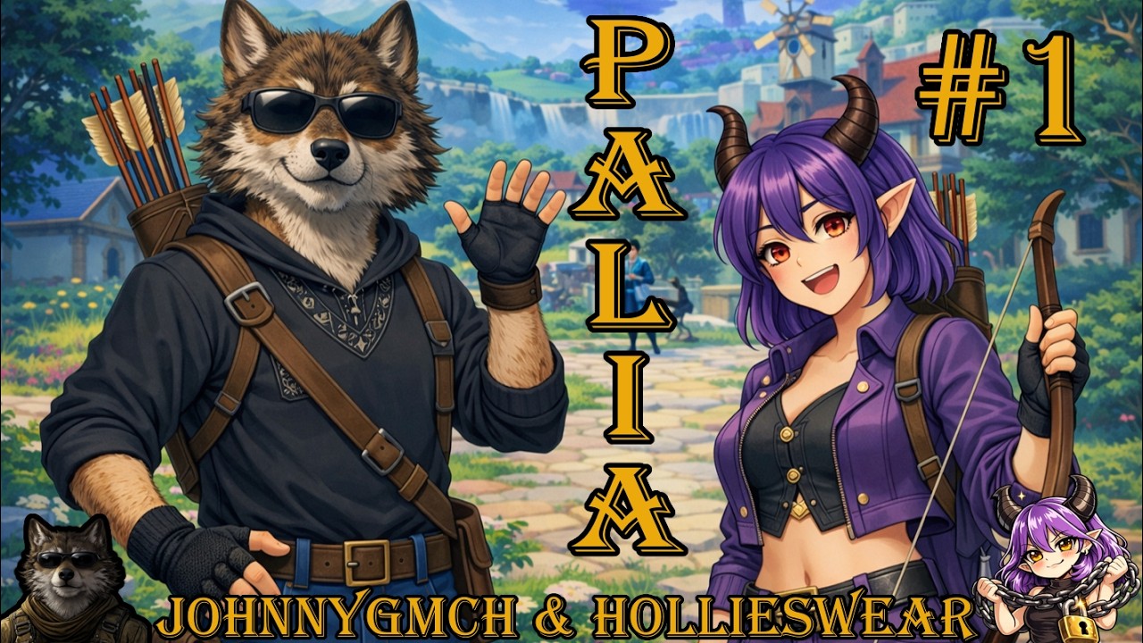 🌿 Palia VOD #1 | Cozy világ, barátságos kalandok @hollieswear -rel! | JohnnyGmCh