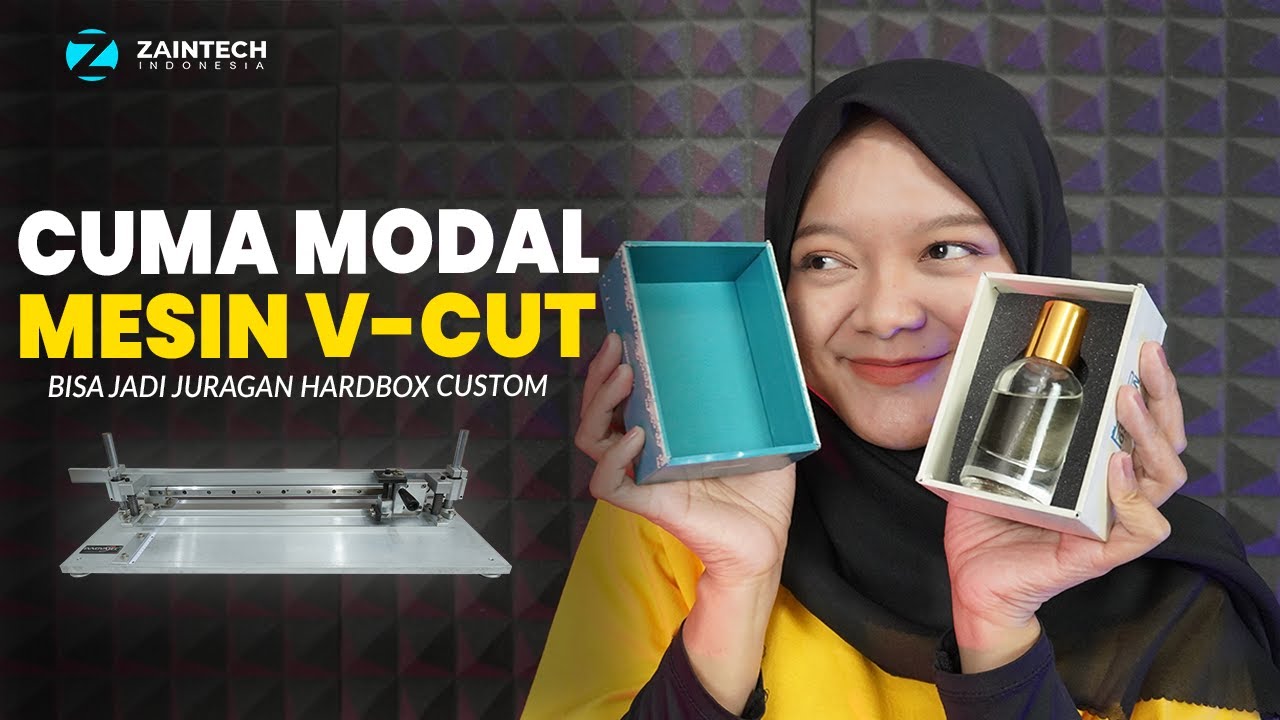 CUMA MODAL MESIN V-CUT BISA JADI JURAGAN HARDBOX CUSTOM