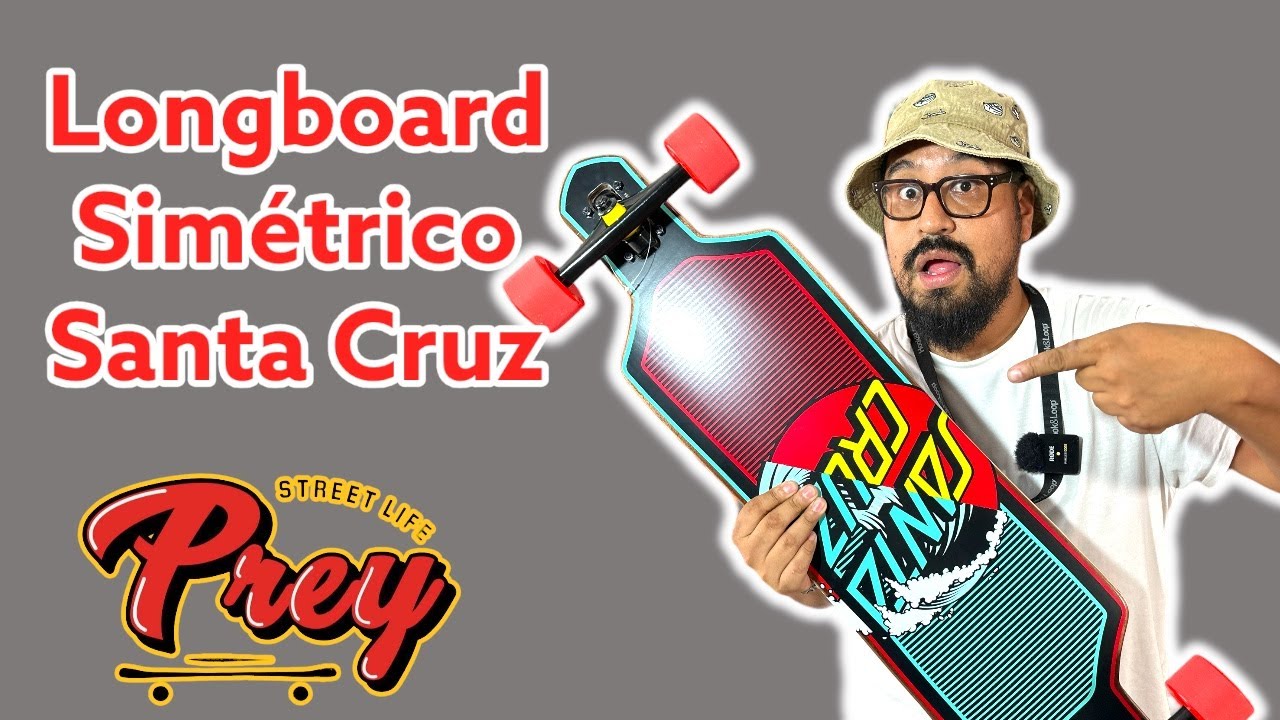 Longboard simetrico santa cruz REviEW