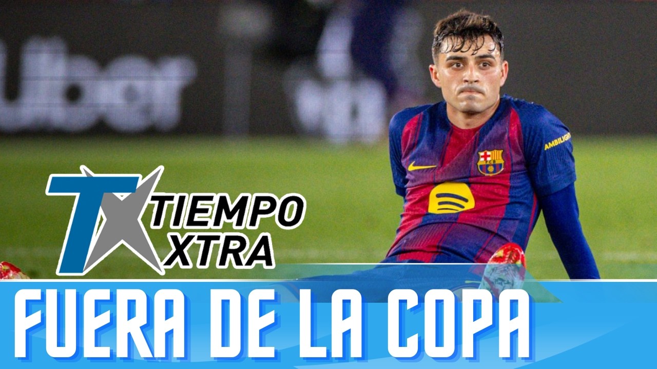 EL BARCELONA QUEDA FUERA DE LA COPA, A UN GOL DE LA REMONTADA