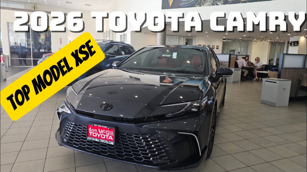 Toyota Camry 2026 Full Hybrid Thoải mái Cách âm tuyệt vời Siêu tiết kiệm nhiên liệu 51MPG
