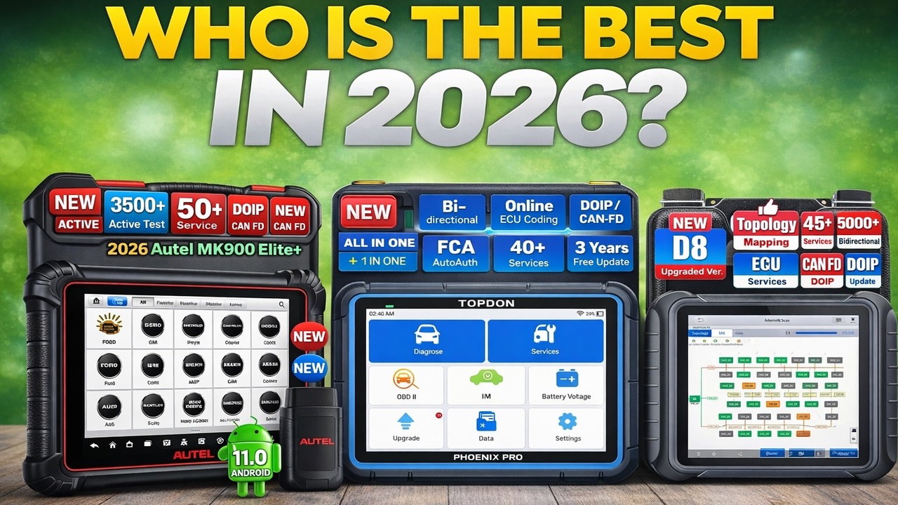 BEST OBD2 Scanner with ECU Coding to BUY in 2025