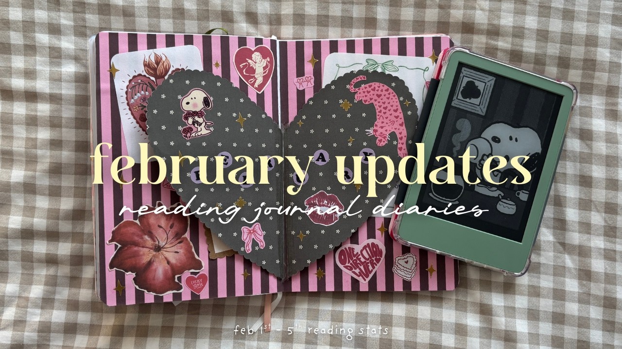 february reading updates 💌 series catch ups & second chance novellas / 2026 reading journal