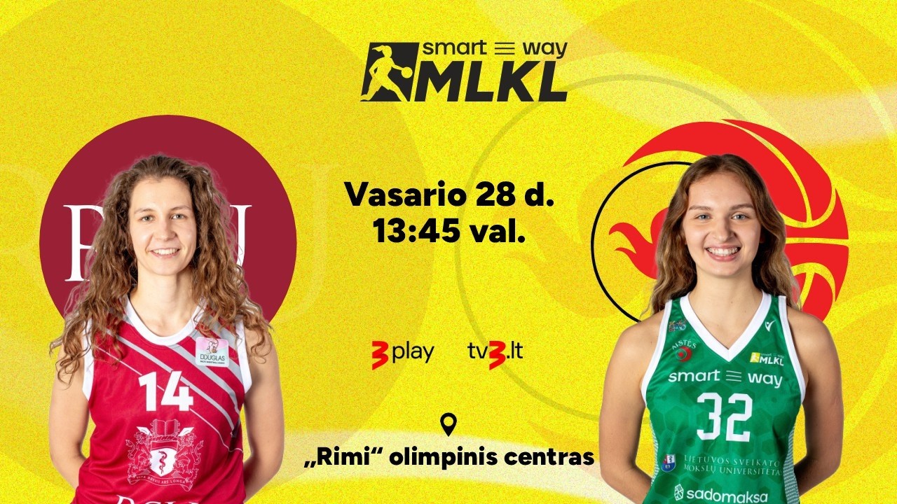 Open „Smart Way“ MLKL: Rygos Stradinio universitetas – Kauno „Aistės-LSMU“