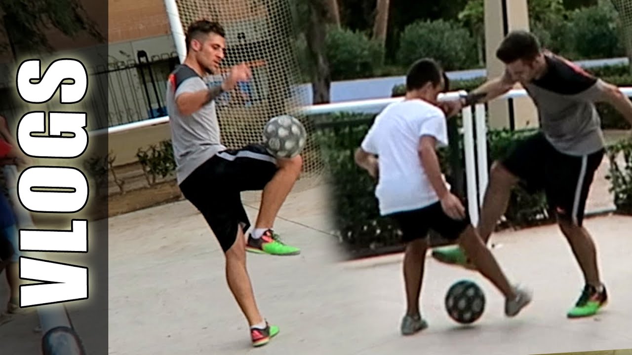 Partidos de Fútbol calle con Caños, Groundmoves & Pannas - GuidoFTO Vlogs Diarios