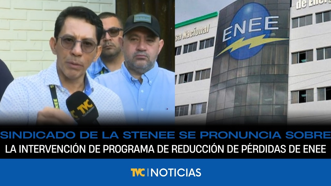 Sindicado de STENEE se pronuncia sobre la intervención de programa de reducción de pérdidas de ENEE