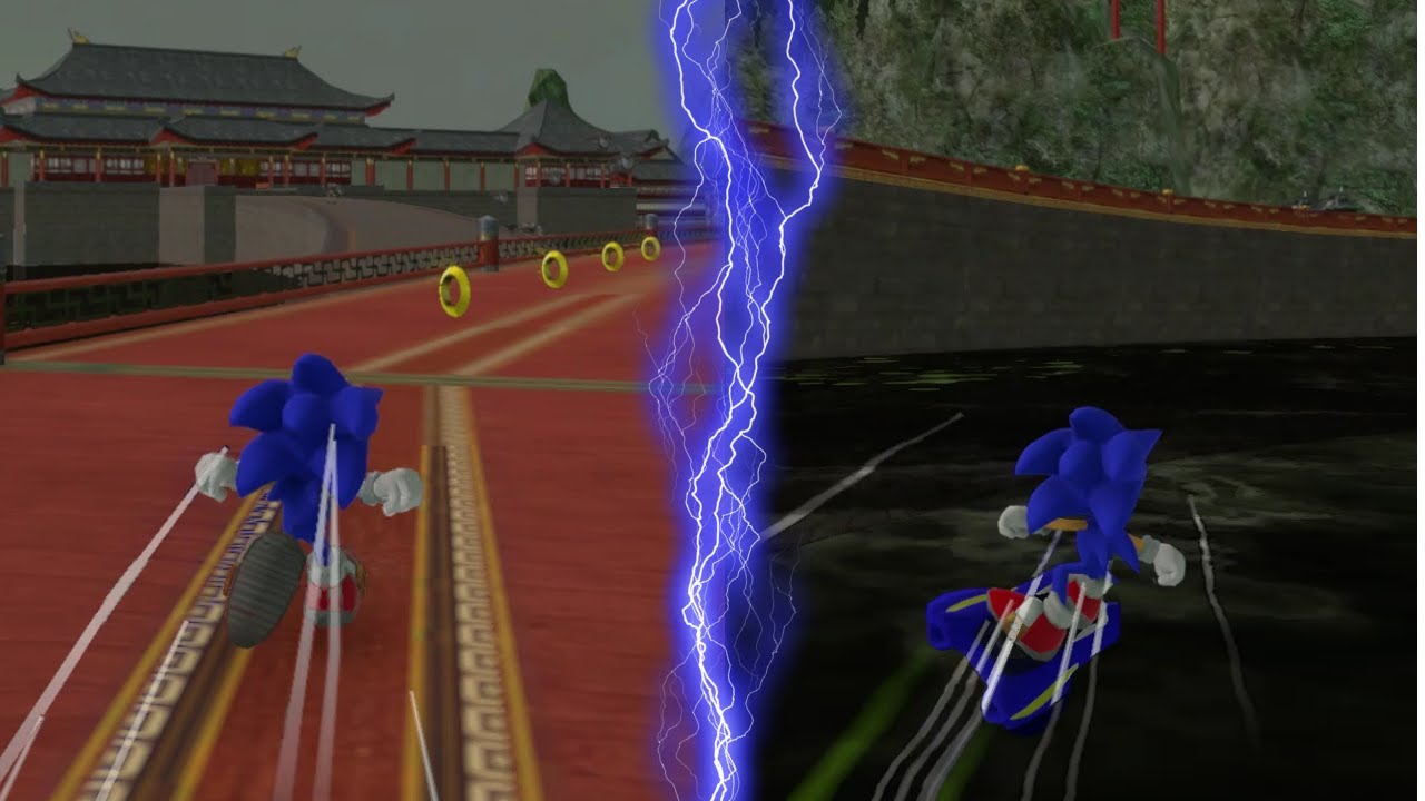 Sonic Journey - Dragon Road (Wii)