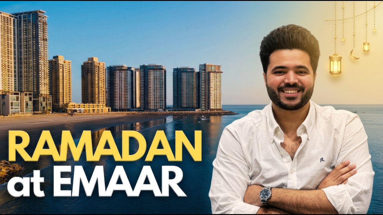 🌙 RAMADAN at EMAAR Karachi | Sea Facing Apartments 🌊