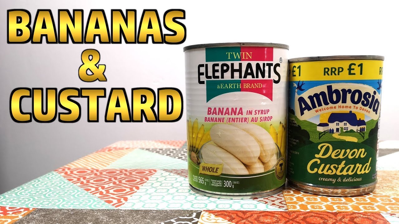 Bananas & Custard - Weird Stuff In A Can #126