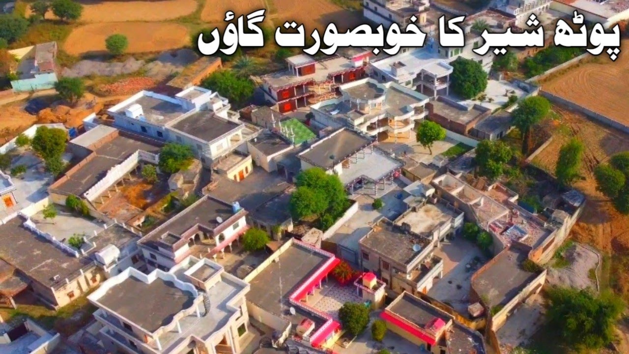 A Beautiful Village In Potha Sher |Potha Sher Tv|