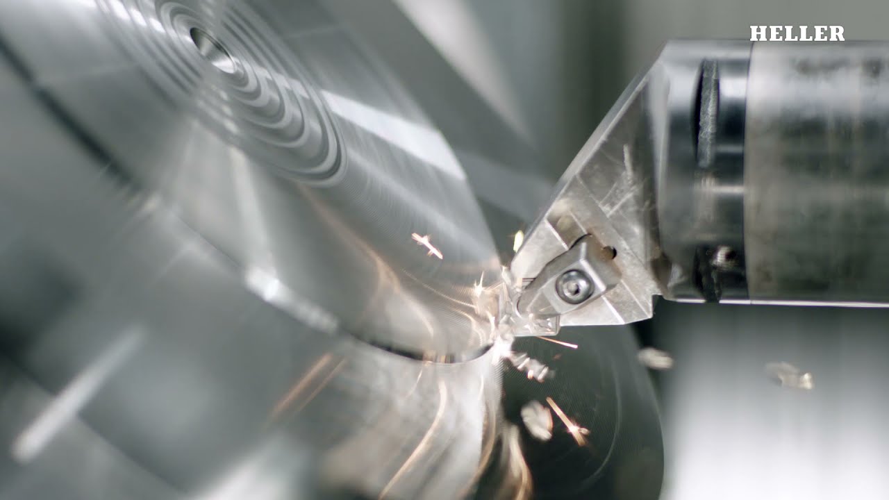 5x performance turning steel: HELLER HF 5500 | Spindle DC 100 i | Equipment package PRO