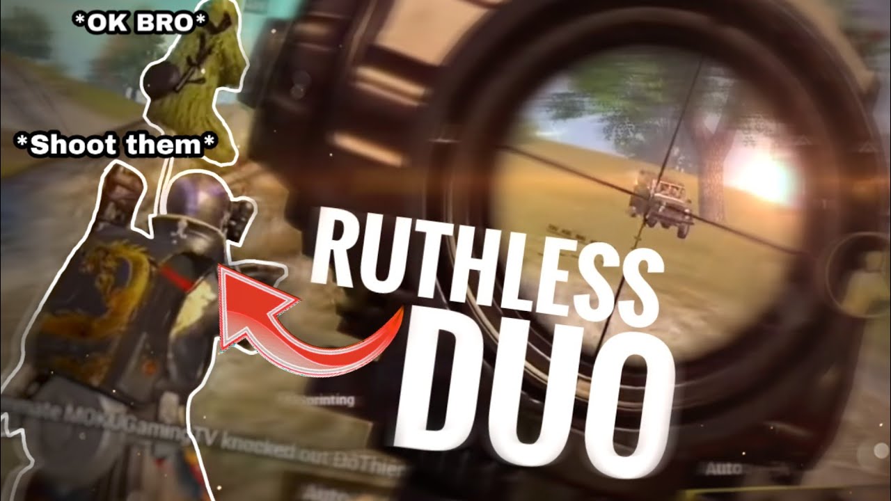 [PUBG MOBILE] This duo doesn't know 