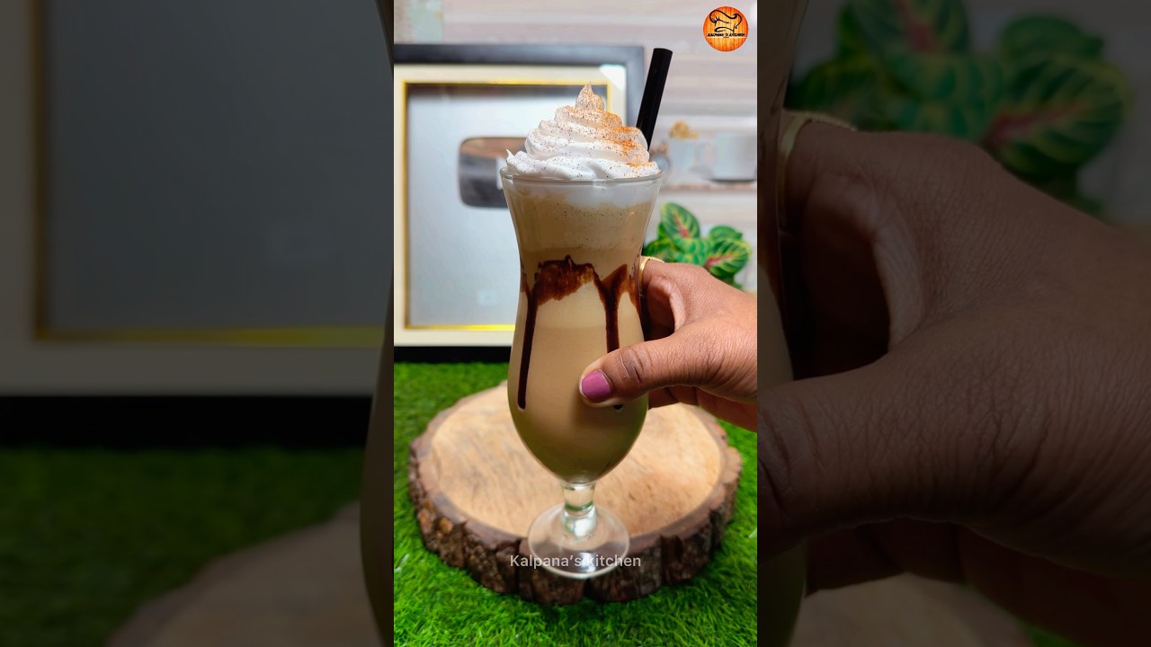 Market style cold coffee 😍😍❤️❤️&hellip; #shorts #coffee #coldcoffee #coffeerecipe #viral #kalpanaskitchen