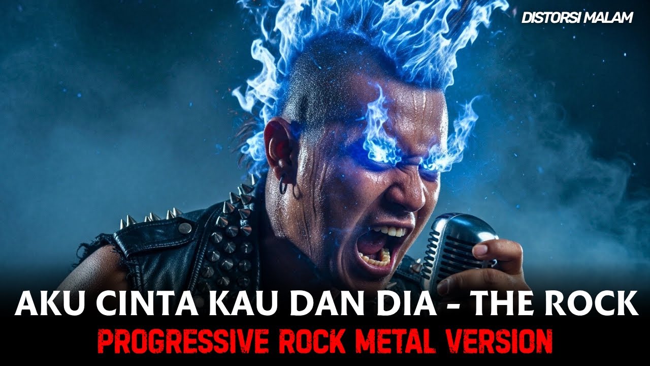 AKU CINTA KAU DAN DIA - THE ROCK ┃ COVER VERSI HEAVY ROCK METAL